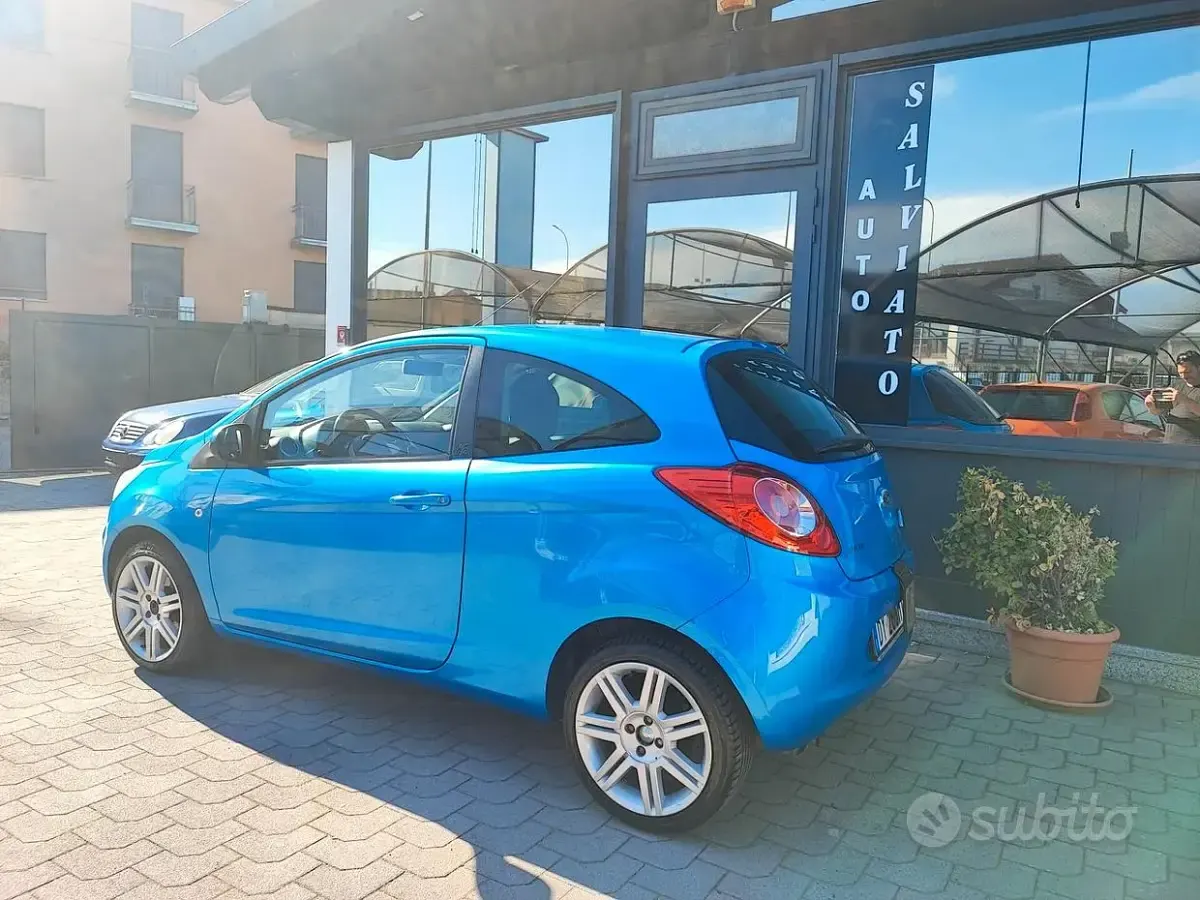 Usata Ford Ka 69 CV (50 kW) 2010 Blu Utilitaria