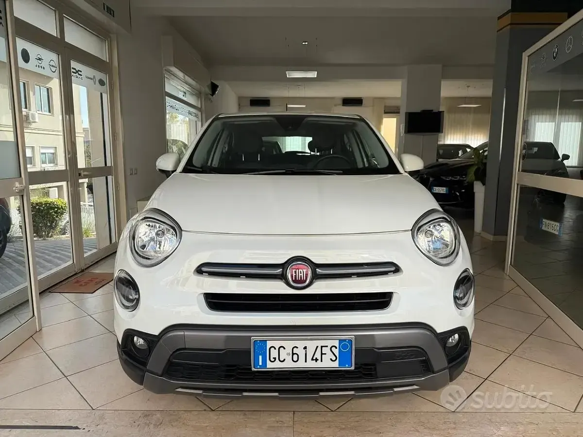 Usata Fiat 500X Cross 95 CV (69 kW) 2020 Bianco SUV