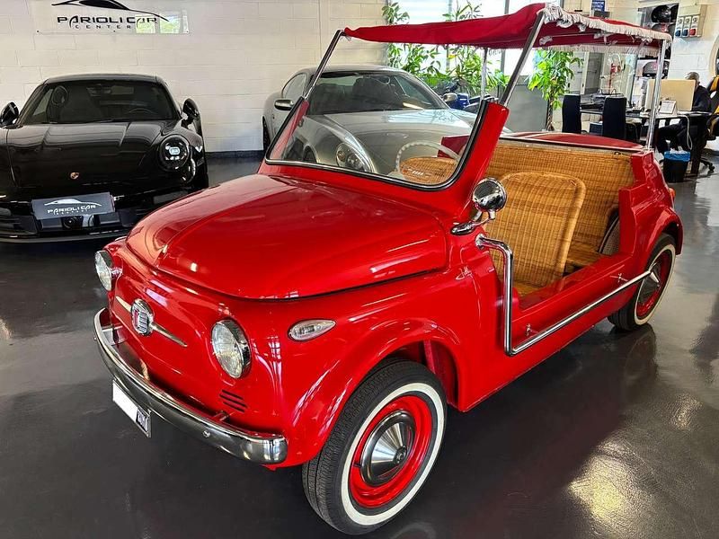 Usata Fiat 500 18 CV (13 kW) 1974 Rosso Cabrio