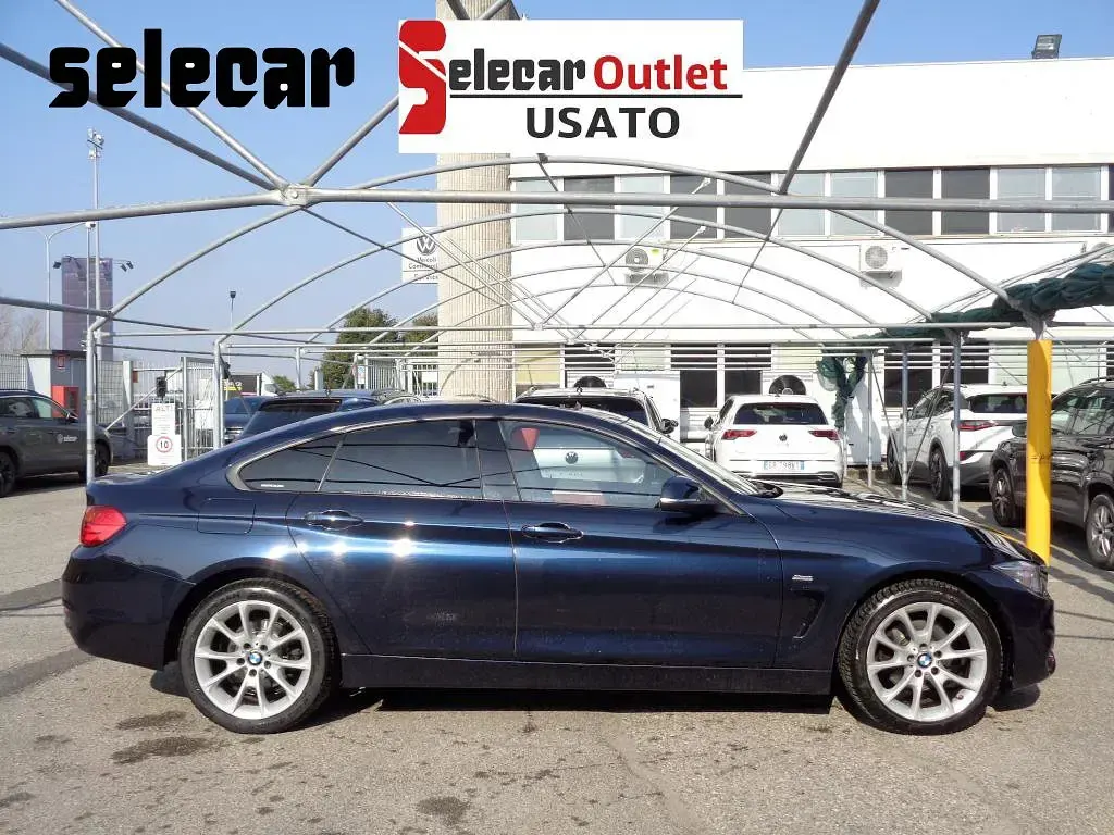 Usata BMW 420 M Sport 190 CV (139 kW) 2016 Blu met Coupé