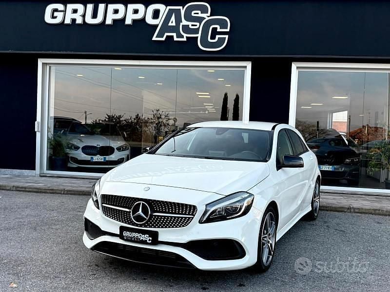 Usata Mercedes A200 Premium 136 CV (100 kW) 2016 Bianco Berlina
