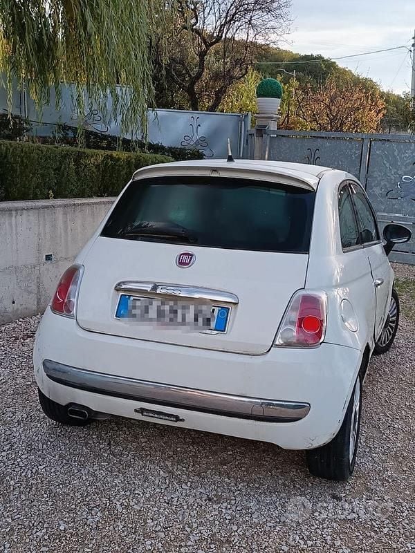 Usata Fiat 500 95 CV (69 kW) 2012 Bianco Berlina