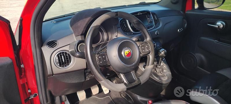 Usata Abarth 595 Competizione 180 CV (132 kW) 2016 Rosso Berlina