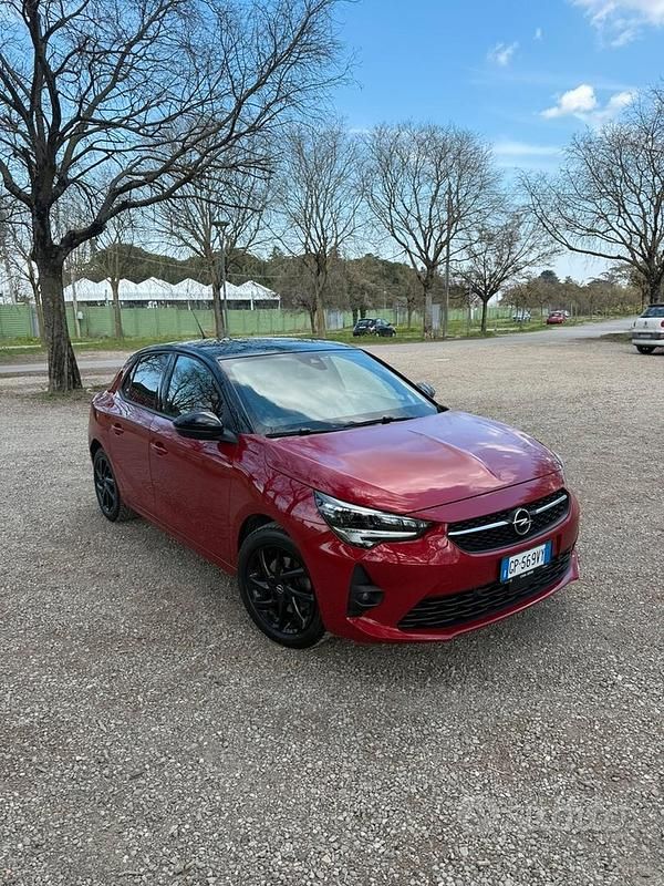 Usata Opel Corsa S 102 CV (75 kW) 2023 Rosso Utilitaria
