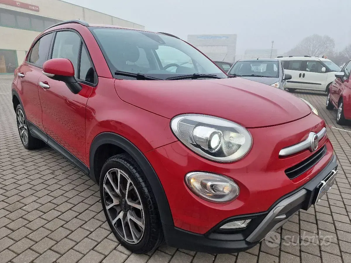 Usata Fiat 500X Cross Plus 139 CV (102 kW) 2015 Rosso SUV