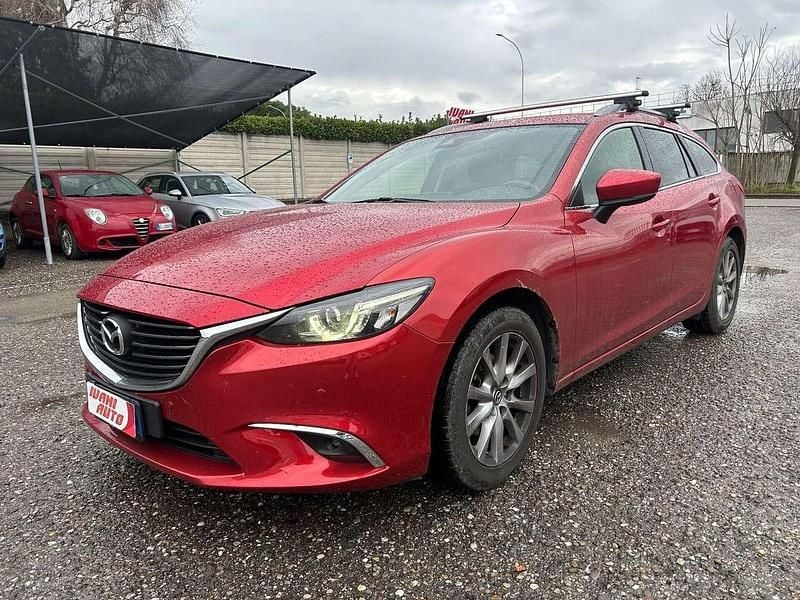 Usata Mazda 6 Evolve 150 CV (110 kW) 2017 Rosso Station wagon