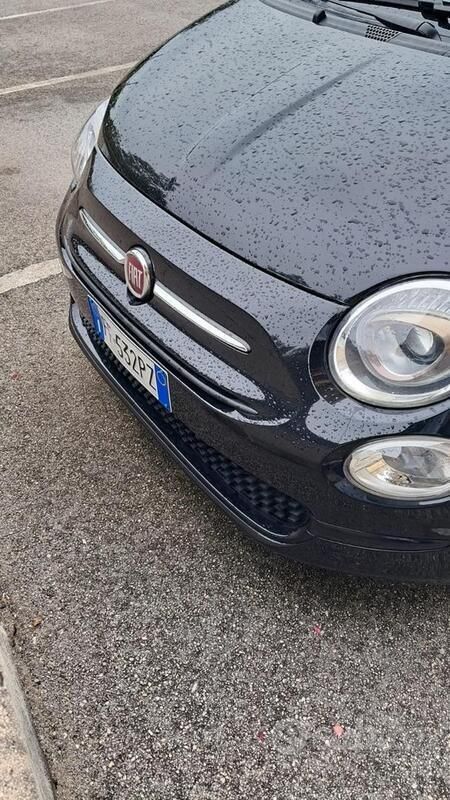 Usata Fiat 500 95 CV (69 kW) 2016 Nero Utilitaria