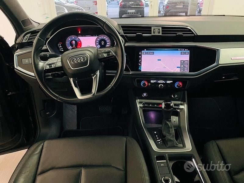 Usata Audi Q3 S-Line 150 CV (110 kW) 2020 Nero SUV