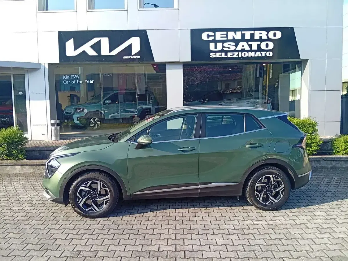 Usata Kia Sportage 150 CV (110 kW) 2022 Verde SUV