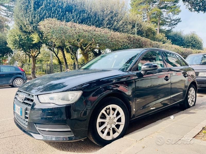 Usata Audi A3 105 CV (77 kW) 2015 Nero Berlina