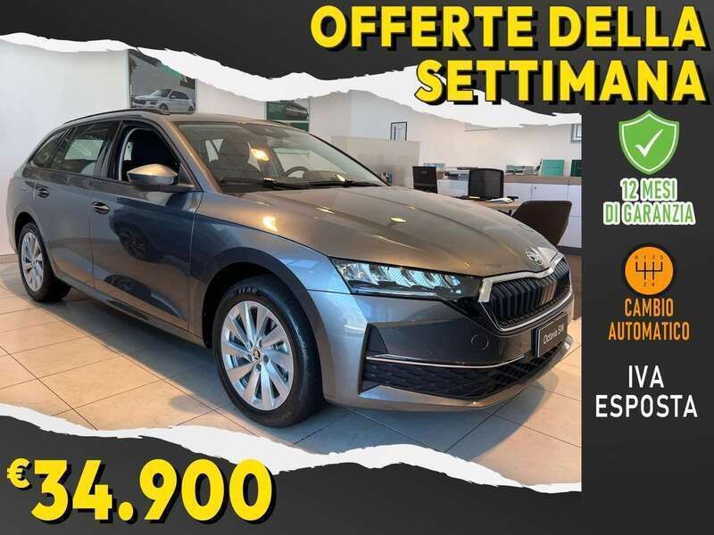 Usata Skoda Octavia Executive 150 CV (110 kW) 2024 Grigio Station wagon