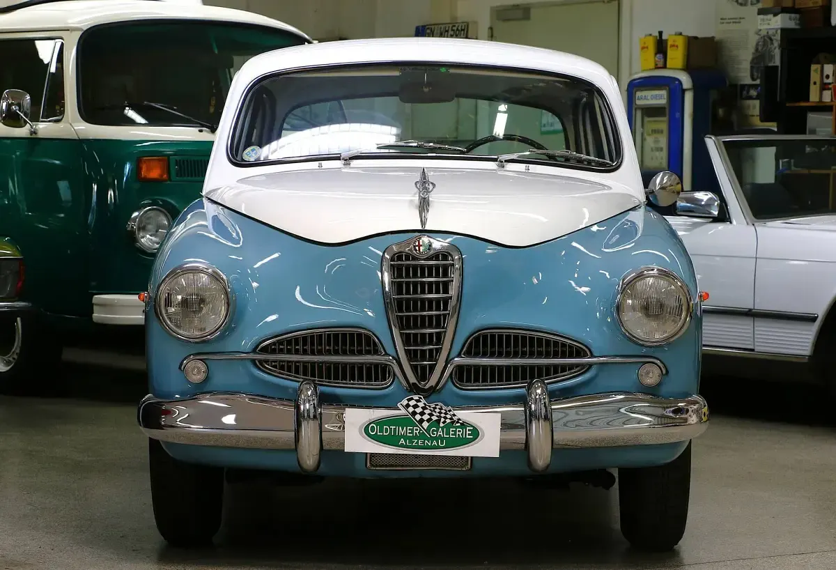 Usata Alfa Romeo 1900 Super 90 CV (66 kW) 1955 Blu Berlina