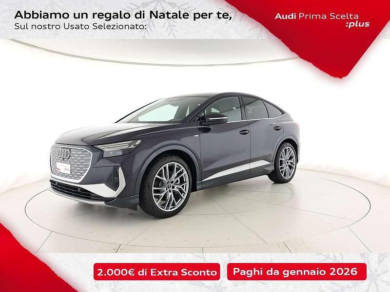 Viola aurora metallizzato Nuova 2025 Audi Q4 Sportback e-tron S-Line SUV | 47.900 € (Super prezzo) - Immagine 1/4