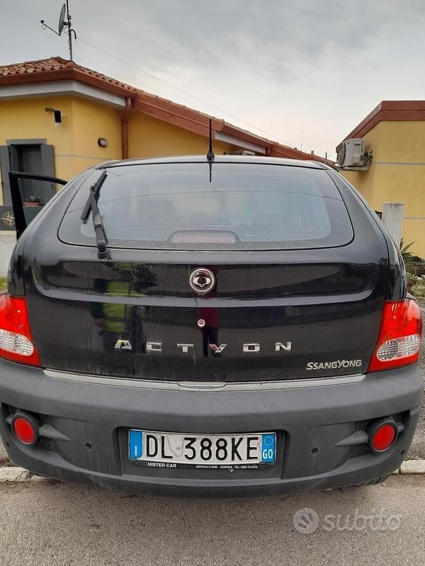 Nero Usata 2008 Ssangyong (KGM) Actyon SUV | 3500 € (Ottimo prezzo) - Immagine 1/4