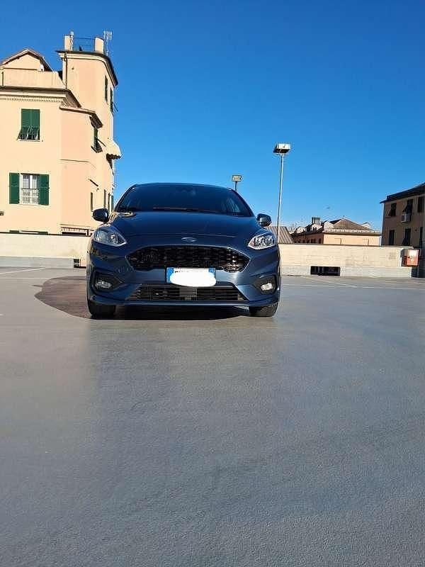 Usata Ford Fiesta ST-Line 101 CV (74 kW) 2019 Blu Utilitaria