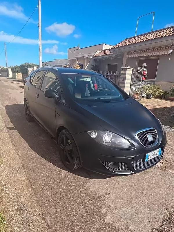 Usata Seat Altea 105 CV (77 kW) 2007 Nero Monovolume