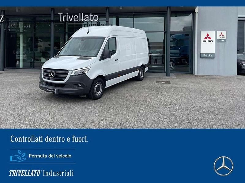 Usata Mercedes Sprinter 150 CV (110 kW) 2021 Bianco artico Furgone