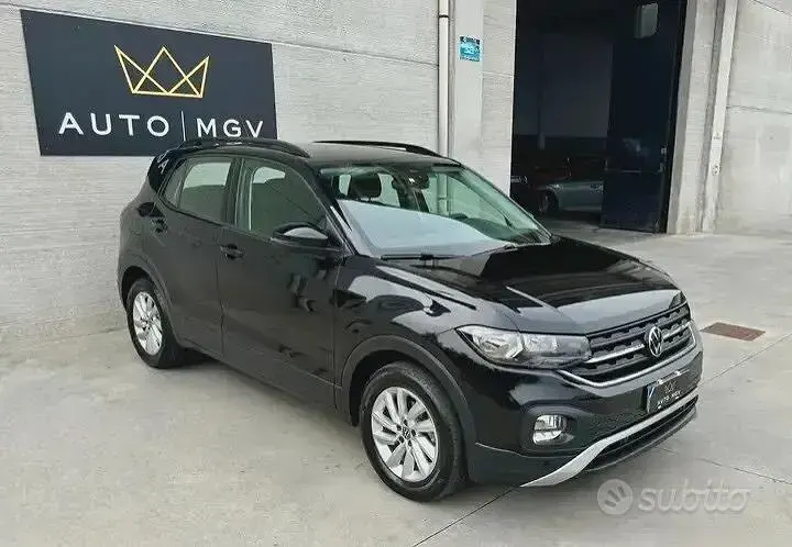 Usata VW T-Cross Style 110 CV (80 kW) 2022 Nero SUV