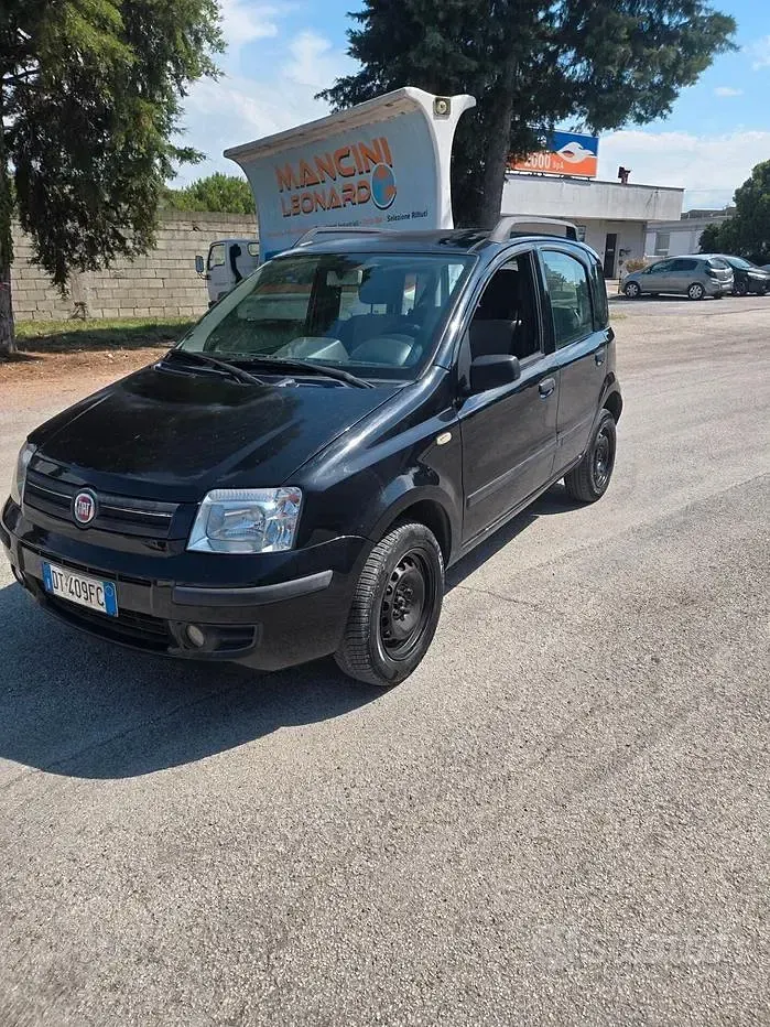 Usata Fiat Panda Dynamic 60 CV (44 kW) 2008 Nero Utilitaria