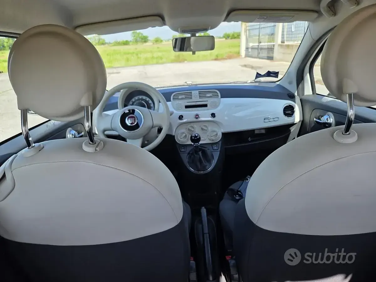 Usata Fiat 500 69 CV (50 kW) 2013 Bianco Berlina
