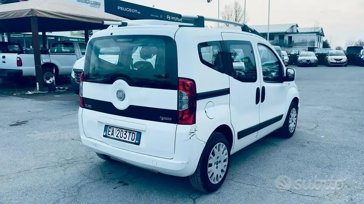 Usata Fiat Qubo Dynamic 73 CV (53 kW) 2010 Bianco Monovolume