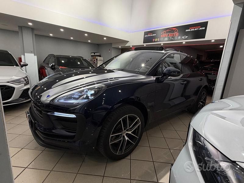 Usata Porsche Macan 265 CV (194 kW) 2021 Blu SUV