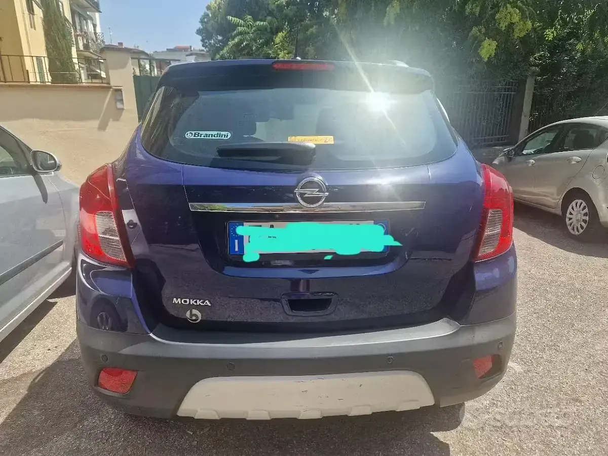 Usata Opel Mokka 136 CV (100 kW) 2015 Bluazzurro SUV