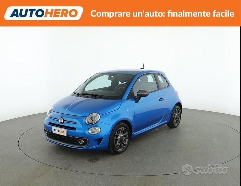 Usata Fiat 500 Sport 71 CV (52 kW) 2020 Blu Utilitaria