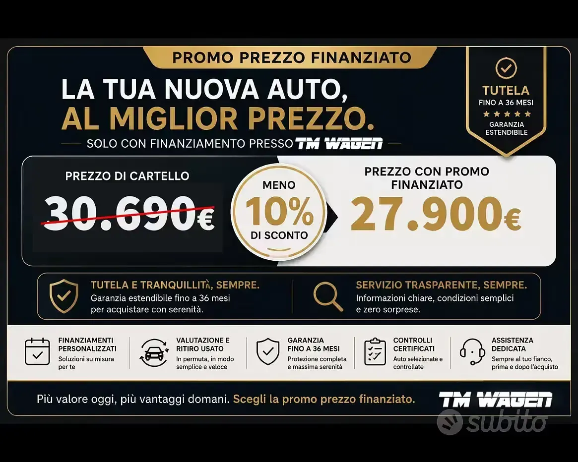 Usata BMW 518 Efficient Dynamics 150 CV (110 kW) 2023 Nero Station wagon