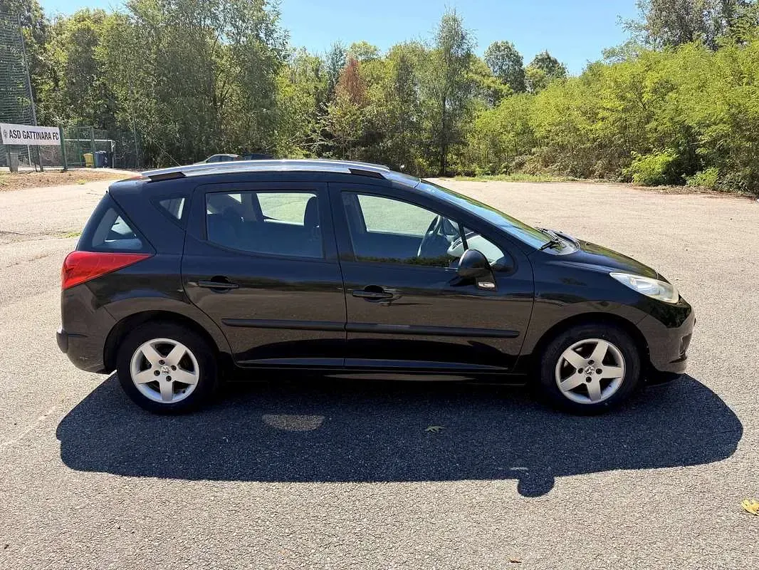 Usata Peugeot 207 Sport 73 CV (53 kW) 2009 Nero Station wagon