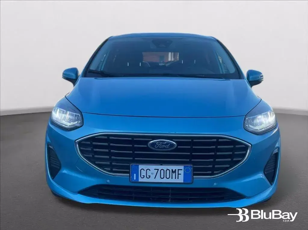 Usata Ford Fiesta Titanium 75 CV (55 kW) 2022 Blu Utilitaria