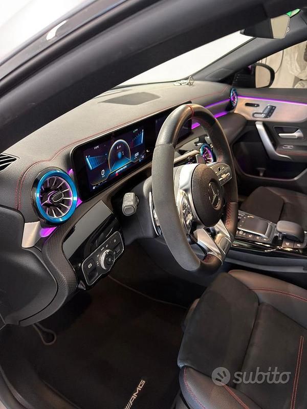 Usata Mercedes CLA35 AMG AMG 306 CV (225 kW) 2022 Grigio Coupé