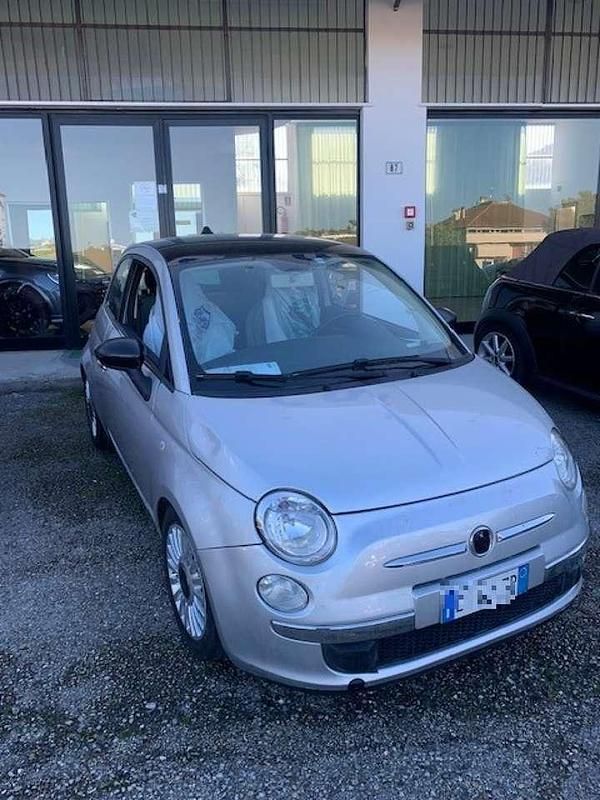Usata Fiat 500 Lounge 69 CV (50 kW) 2011 Grigio Utilitaria