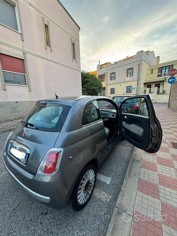 Usata Fiat 500 69 CV (50 kW) 2010 Grigio Berlina