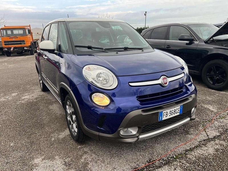 Usata Fiat 500L Trekking 95 CV (69 kW) 2015 Blu Monovolume