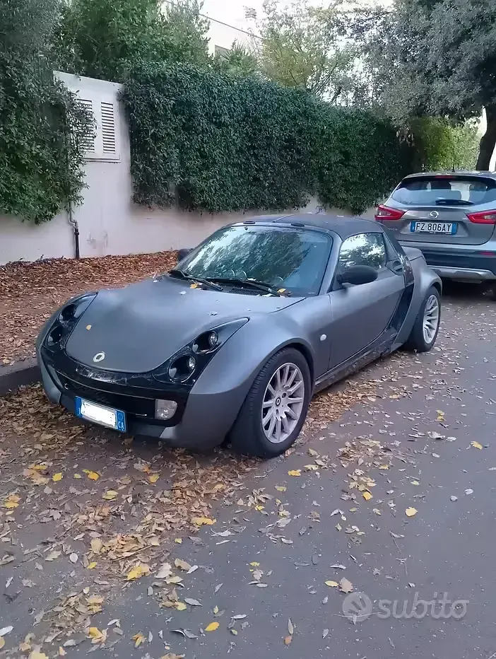 Usata Smart Roadster 61 CV (44 kW) 2004 Grigio Cabrio