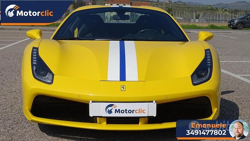 Giallo Usata 2017 Ferrari 488 Cabrio | 255.000 € - Immagine 1/4