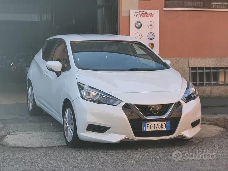 Usata Nissan Micra 2019 Bianco Utilitaria
