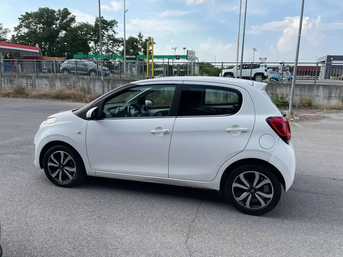 Usata Citroën C1 Shine 69 CV (50 kW) 2017 Bianco Utilitaria