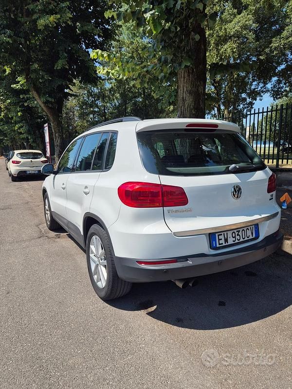 Usata VW Tiguan 122 CV (89 kW) 2014 Bianco SUV