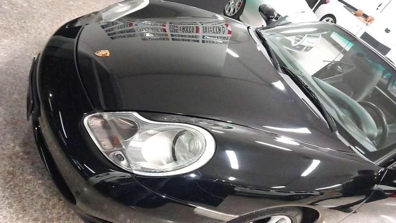 Usata Porsche Boxster 228 CV (167 kW) 2003 Nero Cabrio