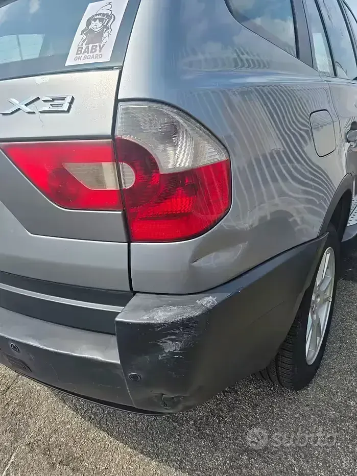 Usata BMW X3 150 CV (110 kW) 2004 Grigio SUV