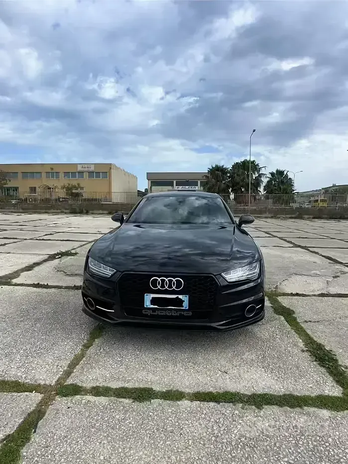 Usata Audi A7 S-Line 272 CV (200 kW) 2018 Nero Berlina