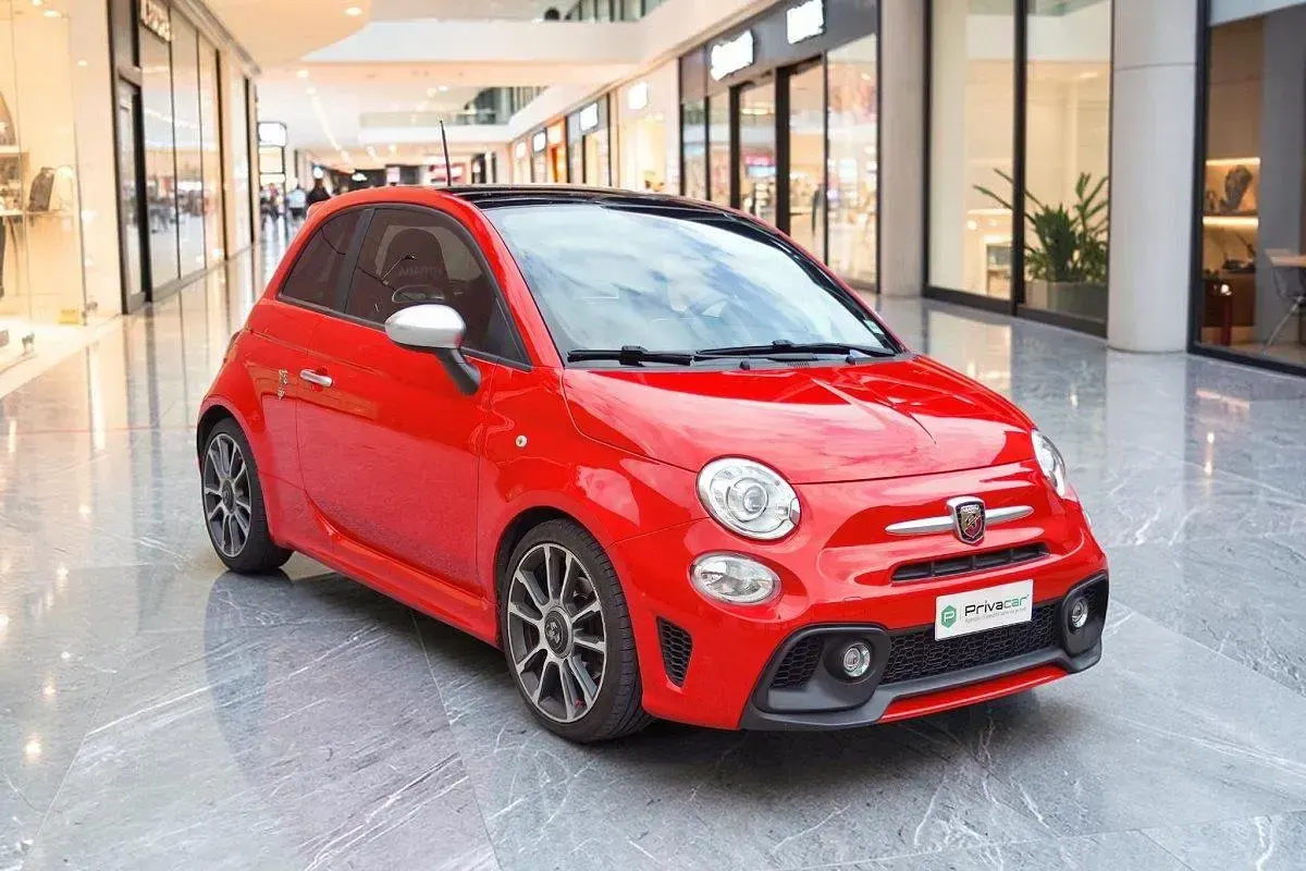 Usata Abarth 595 Turismo 165 CV (121 kW) 2018 Rosso Berlina