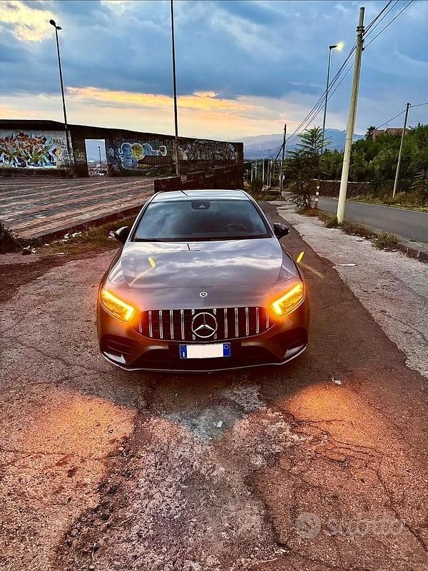 Usata Mercedes A200 Premium 150 CV (110 kW) 2021 Grigio Berlina