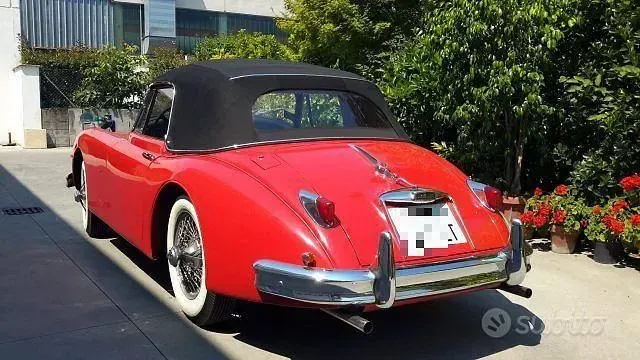Usata Jaguar XK 250 CV (183 kW) 1950 Rosso Berlina