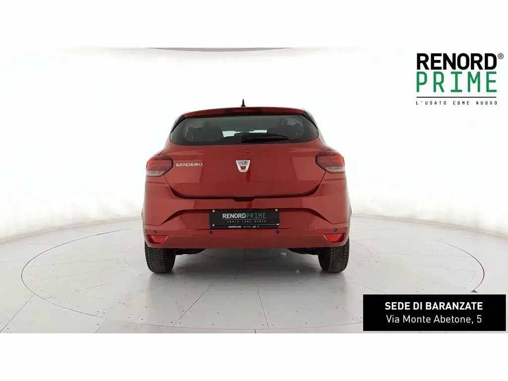 Usata Dacia Sandero Expression 91 CV (66 kW) 2023 Rosso Berlina