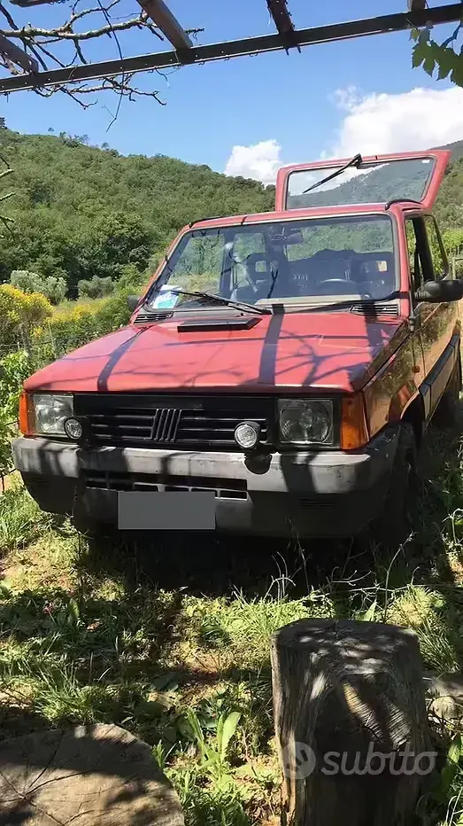 Usata Fiat Panda 39 CV (28 kW) 1997 Rosso Berlina