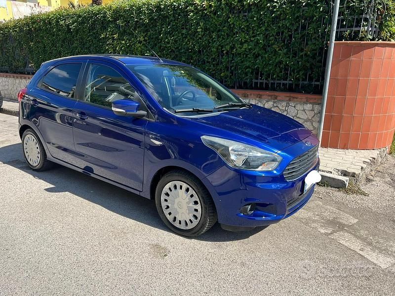 Usata Ford Ka Plus 86 CV (63 kW) 2018 Blu Utilitaria