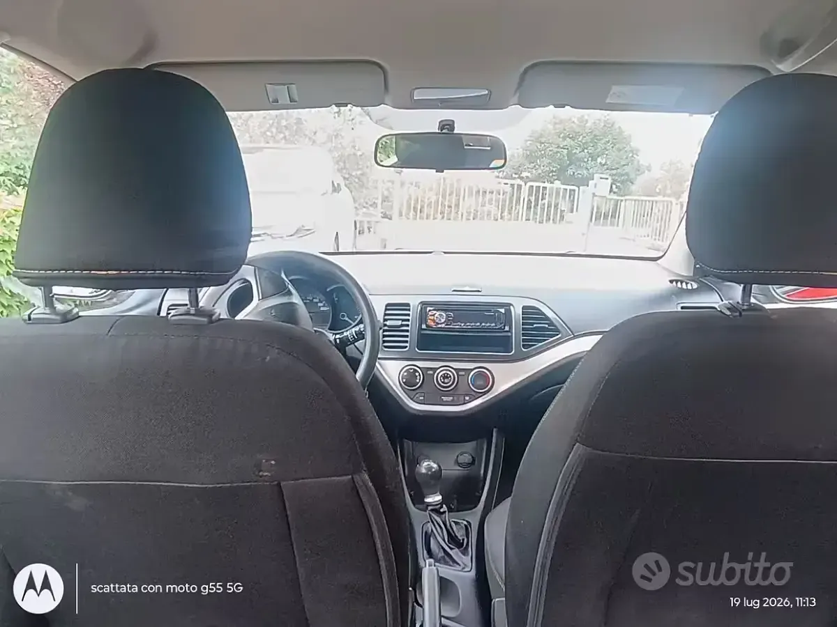Usata Kia Picanto 69 CV (50 kW) 2014 Rosso Utilitaria